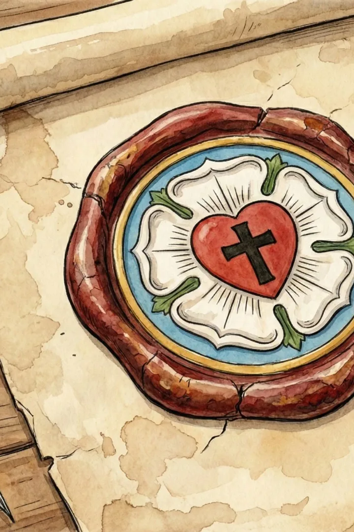 Escudo del Dr. Martín Lutero